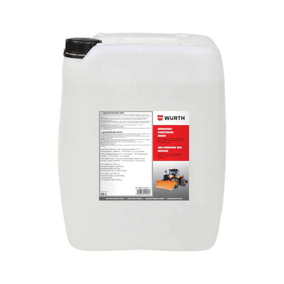 Korrosionsschutzwachs Au&szlig;en - KORRSHTZMITT-WACHS-AUSSEN-20LTR