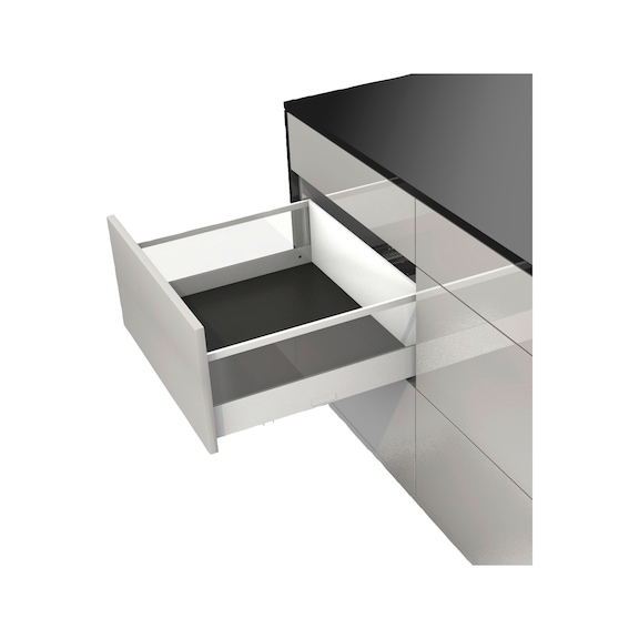 VIONARO V8 Crystal Frontauszug Komplett-Set - ZARGSYS-VION-SET-V8-ICE-CRYS-40KG-NL550