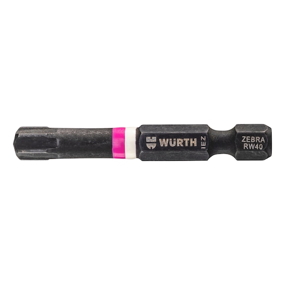 Bit RW E 6.3 (1/4 inch) Impact - BIT-RW40-IMPACT-LUMINOUSPINK-1/4IN-L50MM