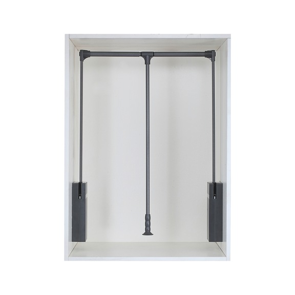 Barra armario abatible - COLGADOR ABATIBLE MODULO700-900 GRAFITO