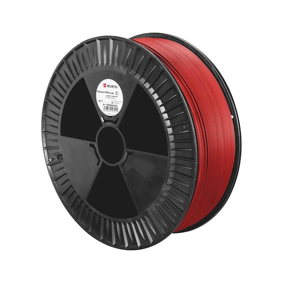 Filament PETG matt - DRKMATL-PETG-MATT-SIGNROT-D1,75MM-2,5KG