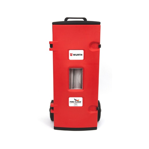 Fire Blanket Storage Boxes - STRGBOX-ELVEH-CAR-FIRE-BLANKET-WHEELED