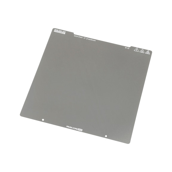 Druckplattform satiniertes pulverbeschichtetes Stahlblech f&uuml;r Prusa CORE One L - 1