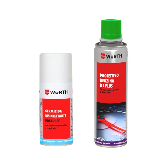 Kit germicida e protettivo Benzina B 1 Plus