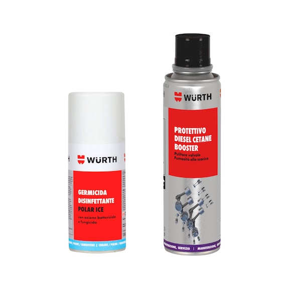 Kit germicida e protettivo Diesel Cetane Booster