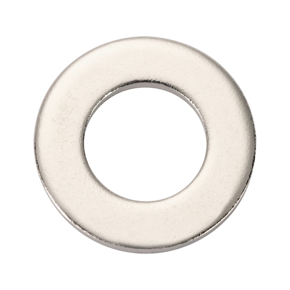 Rondella ISO 7089, ottone nichelato (E2J) - 1