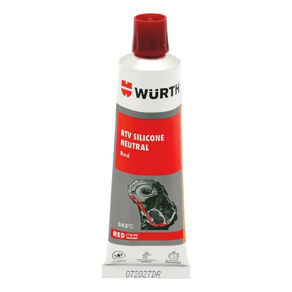Engine sealing compound neutral RTV - ENGSEALCOMPD-SIL-RSC-NEUT-BEE-RED-85G