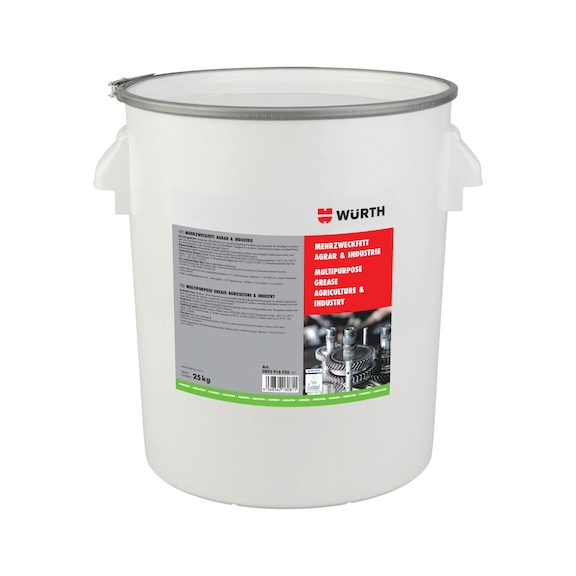 Mehrzweckfett Agri/Industrie Li-frei ECOLINE - SHMIRFET-EP2-AGRI/INDUST-LIFREI-25KG