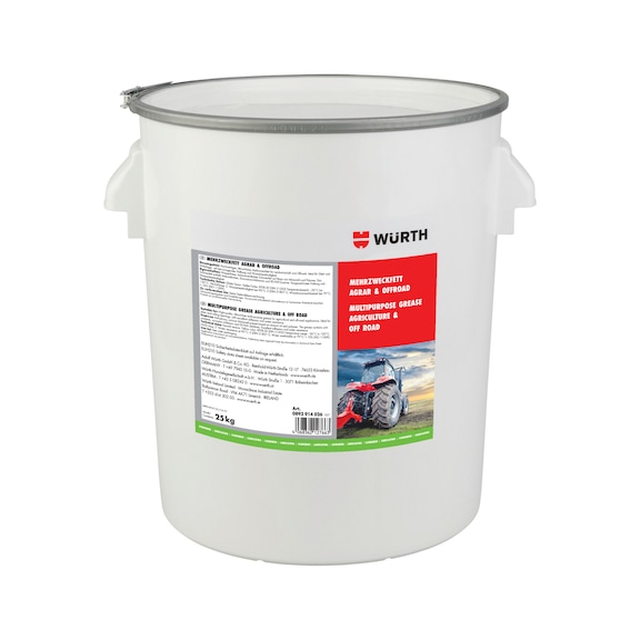 Mehrzweckfett Agri/Offroad Lithiumfrei - SHMIRFET-EP2-AGRI/OFFROAD-LIFREI-25KG