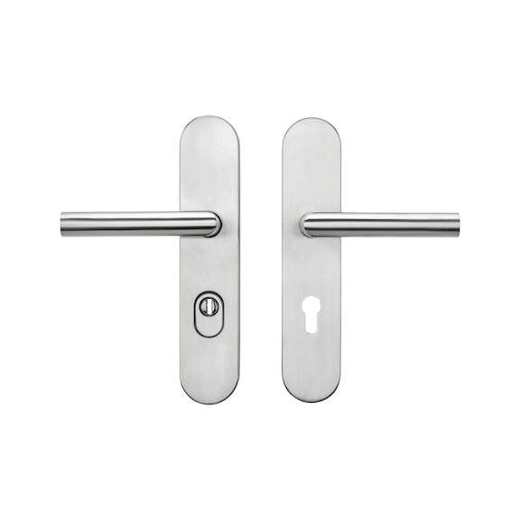 Edelstahl-Schutzbeschlag S 505 - SBS-A2-S505-ES1-DD-ZA-72-14-MATT