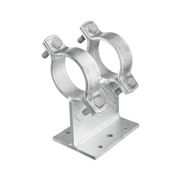 Heating pipe rack, type 2 - SLIDBEAR-(HDG)-ED273,0-TYPE2-PG3-45DG