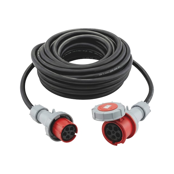 CEE-Verl&auml;ngerungsleitung - VERLLTG-CEE-(H07RN-F5G16)-63A-400V-25M