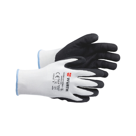 Cut protection glove CULTRO CUT NITRILE F
