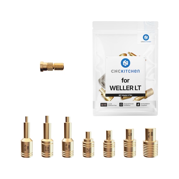 Set di punte di saldatura Weller LT