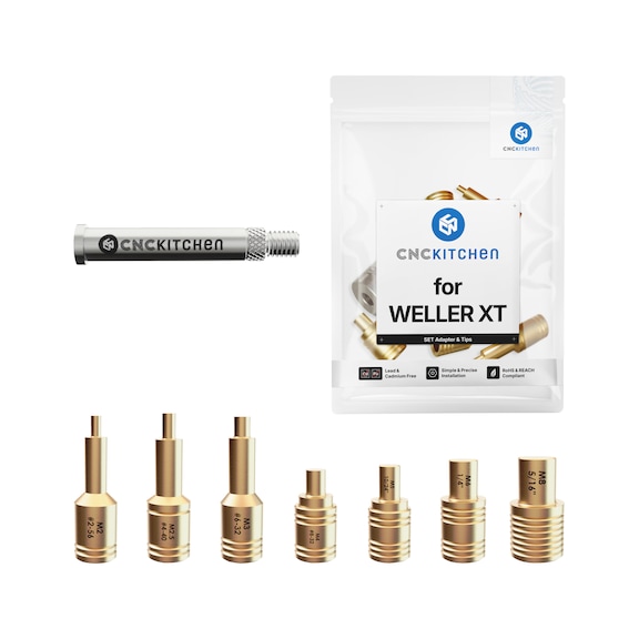 Soldering tips set Weller XT
