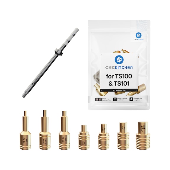 Kit di punte di saldatura TS100/TS101