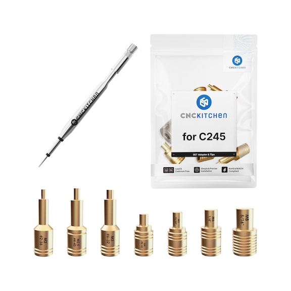 C245 soldering tips set - CONSMA-INSTALLATION-TIP-SET-C245