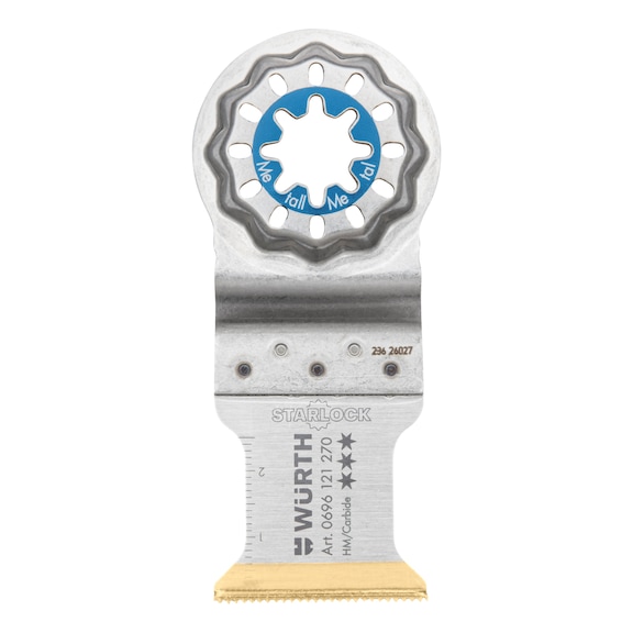 Lama Starlock TC dentatura singola TiN - SAWBLDE-MULTICTR-TCT-STARLOCK-32X45MM