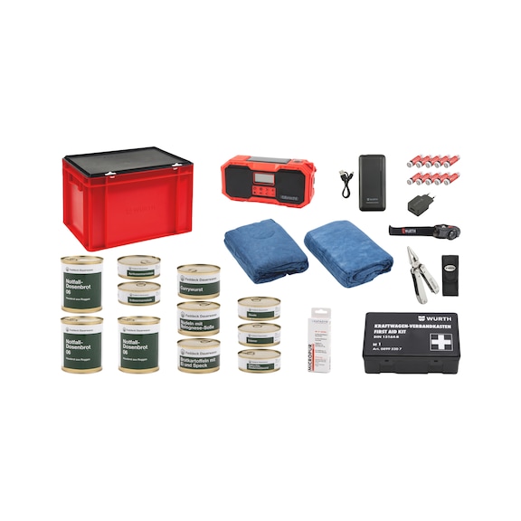 Preparedness kit  for crises and disasters - PPARDN-SET-CRISES-32PCS