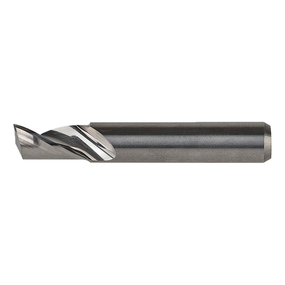 AURALIX VHM-Einzahnfr&auml;ser kurz, Zylinderschaft-HA - FRS-1ZA-VHM-K-W-D2,0MM