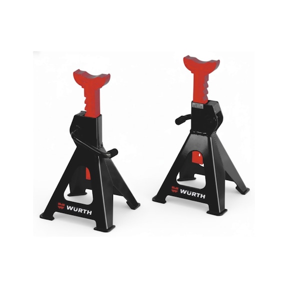 Axle stand set 2 pcs - ASMBYAID-JACKSTAND-12T-2PCS