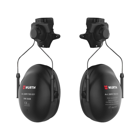 Ear defenders for face shield CALLISTO G10