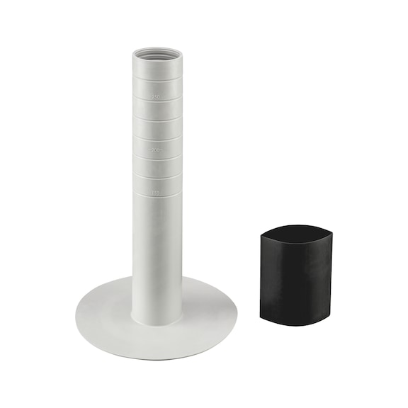 Abdichtmanschette D42 PE FPO Einzelanschlagpunkt - ABDIMANS-F.ANSHLGPKT-D42-WP-PE-FPO