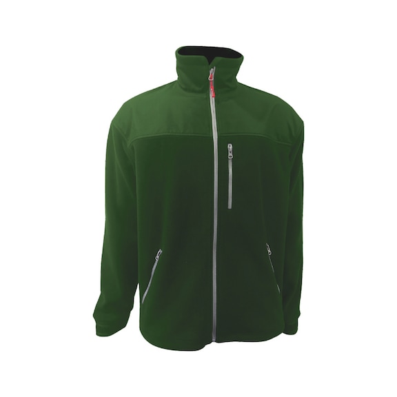 Fleece jacket INTENSE - FLCJACKT-INTENSE-GREEN-S