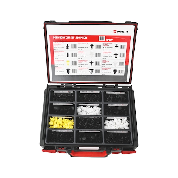 Mounting parts set w.case  Ford 550 PCS - MP-SET-SYSKO-FORD-550PCS