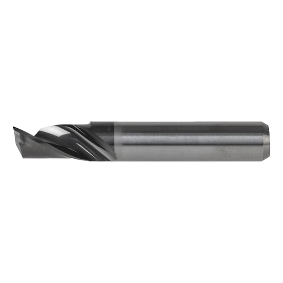 AURALIX VHM-Einzahnfr&auml;ser kurz, Zylinderschaft-HA, DLC-Beschichtung - FRS-1ZA-VHM-K-W-DLC-D2,0MM