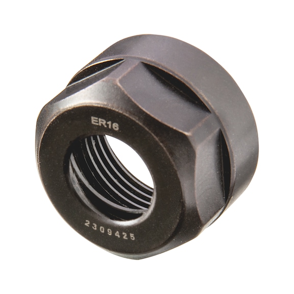 Spannzangenmutter ER ISO 15488, DIN 6499 - SPNZANGMU-ER16-SW28