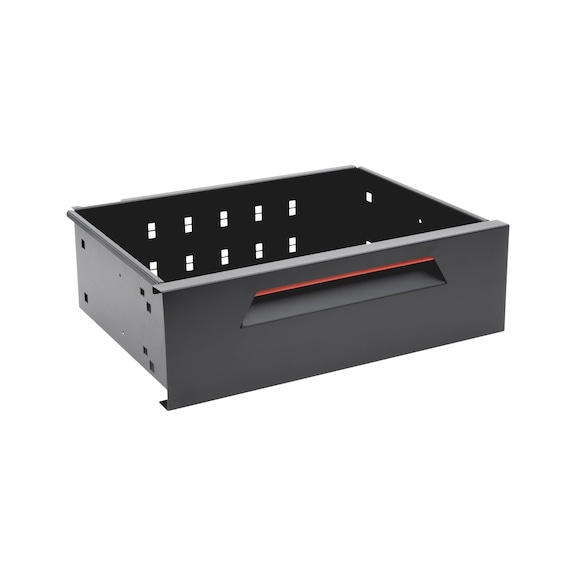 Einzelschublade f&uuml;r Werkstattwagen - SL-(F.WRKSTWG-ULTIM-8.4)-ROT-150MM