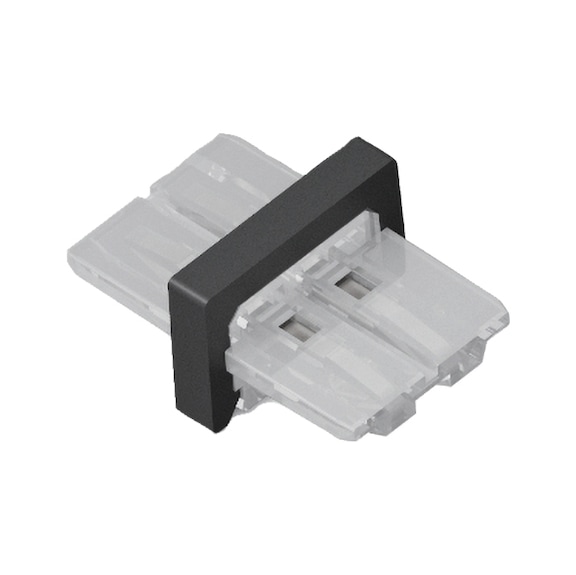 Verbindungsstecker zu Unterbauleuchte UBL-24-14-Moove - VERBSTE-UBL-24-14-MOOVE-SCHW