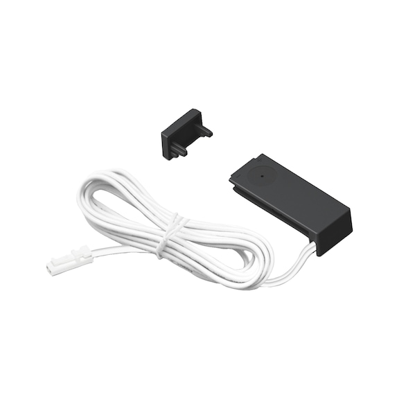 Endkappen-Set mit Touch-Dimmschalter und Anschlussleitung zu Unterbauleuchte UBL-24-14-Moove - 1