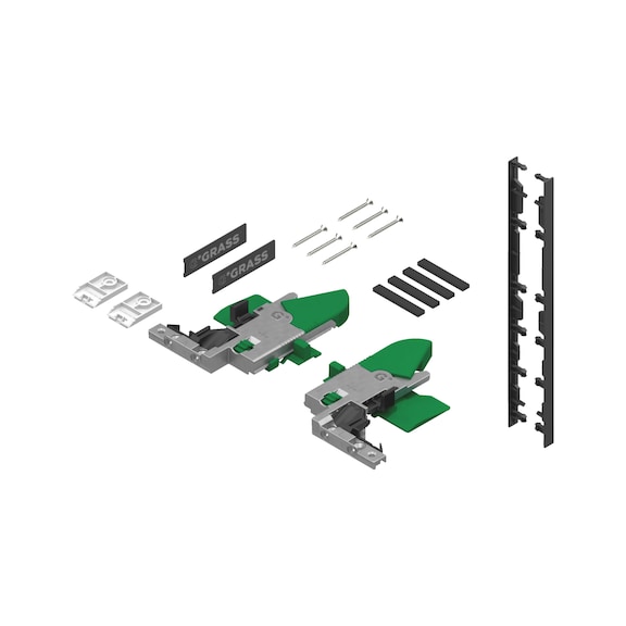 Concealed panel set Vionaro V8 Crystal