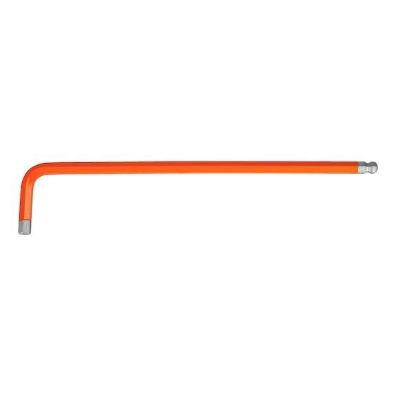 Coloured Allen key with ball head, extra-long version - 1