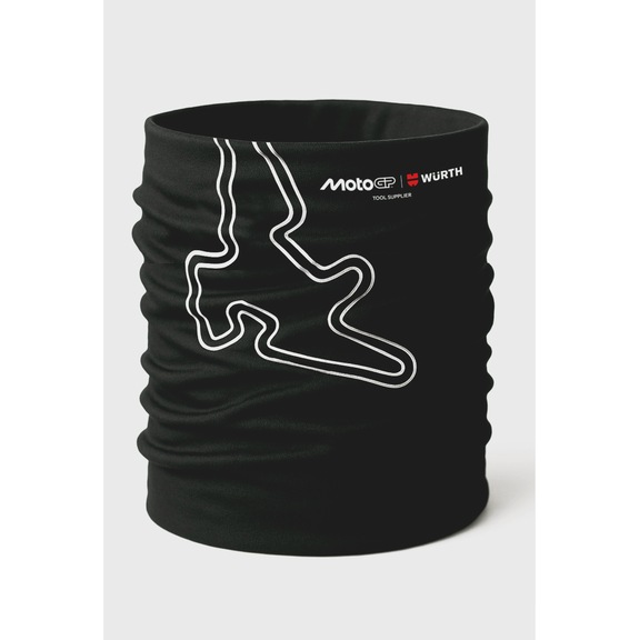 Tube scarf - TUBULAR-SCARF-BLACK-WUERTH-MOTOGP
