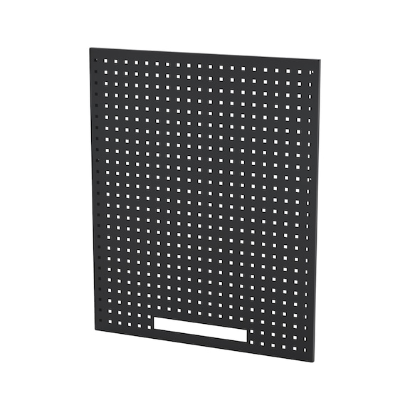 Perforated wall for energy modules CRAFT - WL-PRFRTDPLT-CUTOUT-811MM-RAL9005