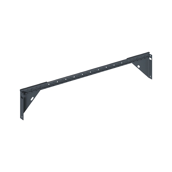 Load-securing rail slim