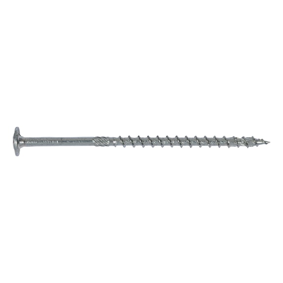 W&Uuml;TOX zinc plated steel wood screw, PT, TX washer head