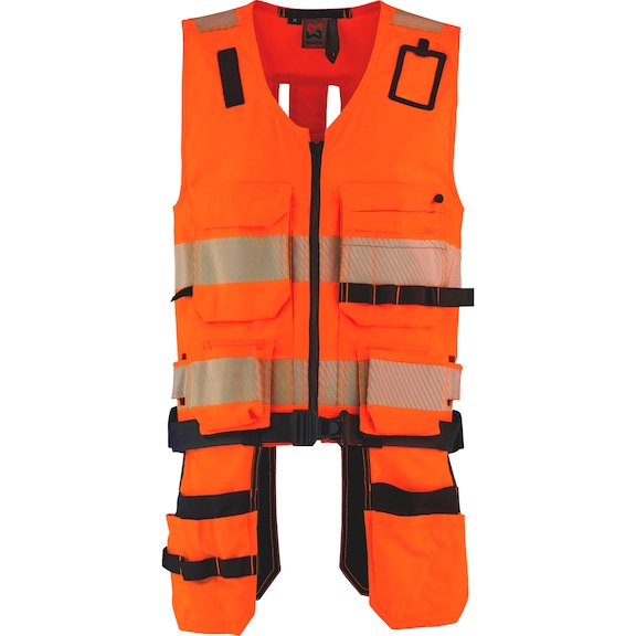 T&ouml;&ouml;vest Nordic Hi-Vis kl 2 - T&Ouml;&Ouml;VEST NORDIC HI-VIS ORANŽ KL.2 M