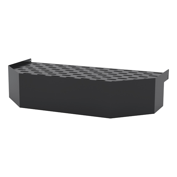 Drip tray for medium cabinet CRAFT - DRIPTRY-RAL9005-500MM