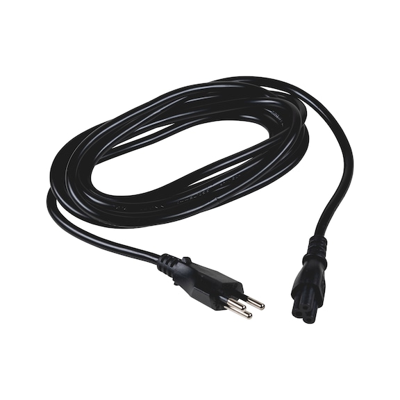 Cavo per apparecchi TD H05VV-F3G0,75 3m nero tipo 12/C5 - CONCBL-MA-TYP12/C5-H05VV-F3G0.75-BL-3M