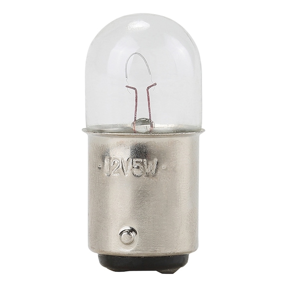 Bombilla con base de metal - BOMBILLA R10W (BA15S) 12V 10W