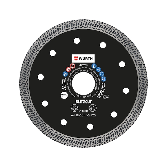 Diamond cutting disc, tiles Blitz Cut - 1