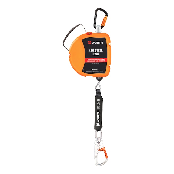 Dispositivo anticaduta retrattile HSG 1200 STEEL