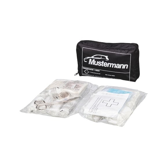 Printed vehicle first aid bag, 1 pcs
