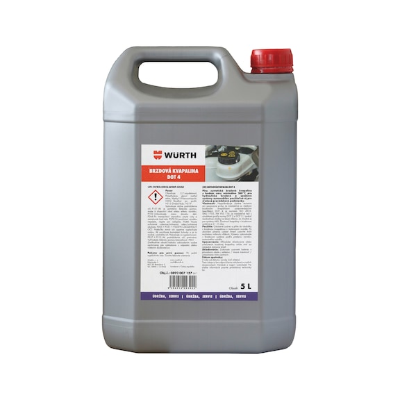 Brake Fluid DOT4-Entry - BRKFLUD-DOT4-(230/155)-5LTR