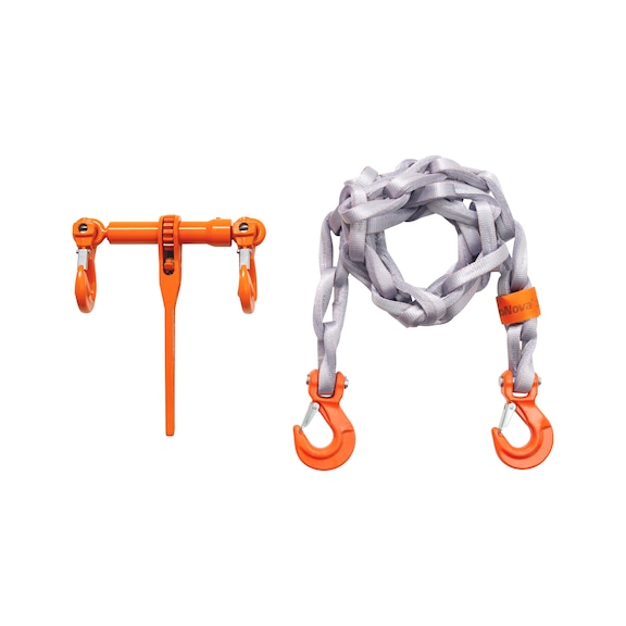 Lashing chain textile one-piece DONOVA POWERLASH - 1