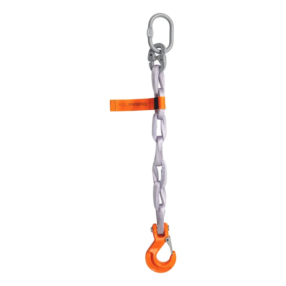 Single-leg chain sling, textile - 1